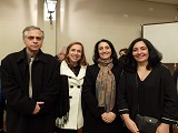 Foto Adriano Fonseca (Vice-Presidente da CCBP-PR) - Lia Comandulli - Júlia Matos (Presidente da Sociedade Portuguesa) - Susana Pereira (Vice-Cônsul de Portugal)_Capa